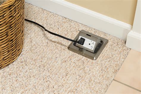 electrical box in concrete floor|floor mounted electrical outlet boxes.